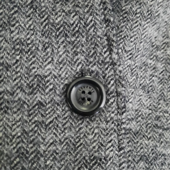 LIKE NEW 💥 Seventy Wool Blazer, Size 46, Gray + Black - Picture 6 of 12